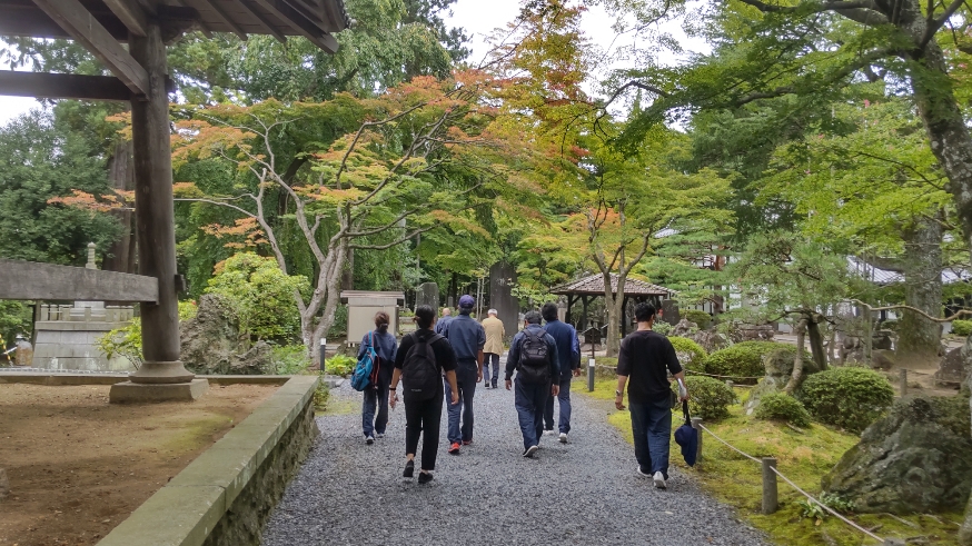 輪王寺施設見学1