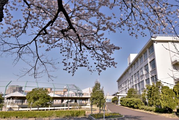 入学式当日の校舎