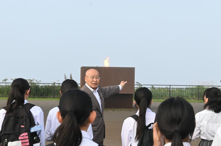 祈りの火