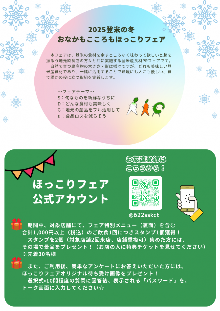 チラシ裏面