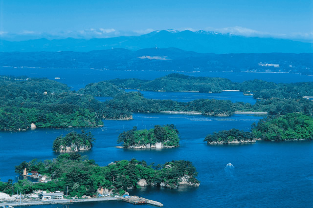 美しい奥松島の景観