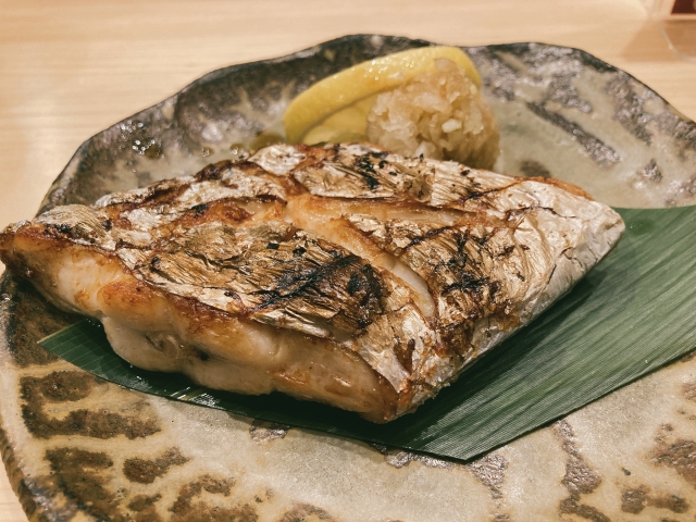 タチウオの塩焼き
