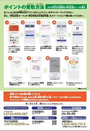 ポイントやさしい日本語チラシ裏