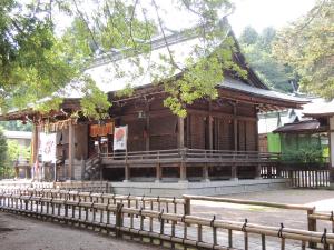 青葉神社　拝殿　画像