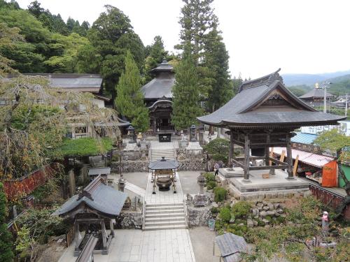 画像　定義如来西方寺御廟貞能堂　境内全景