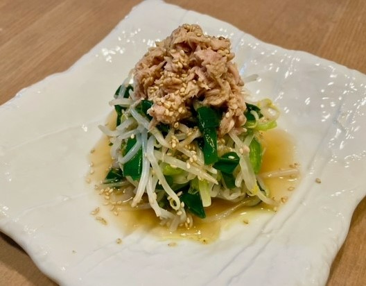 スリムねぎのシャキシャキサラダ