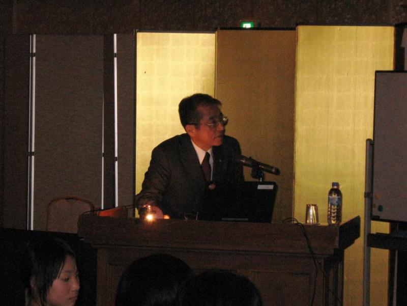 基調講演「迫川改修の歴史」1の写真